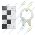 Ф80-3405103 Шайба стопорная ф21х30х1,2 с усами С/И (сталь), МТЗ РУП